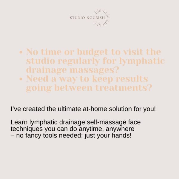 Lymphatic Drainage Self-Massage Face VIDEO TUTORIAL