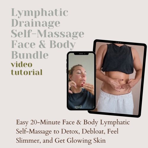 Lymphatic Drainage Self-Massage Face & Body Bundle VIDEO TUTORIAL