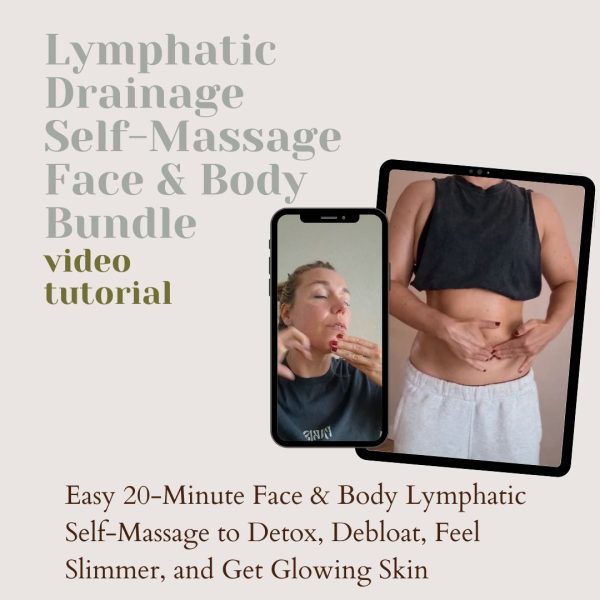 Lymphatic Drainage Self-Massage Face & Body Bundle VIDEO TUTORIAL